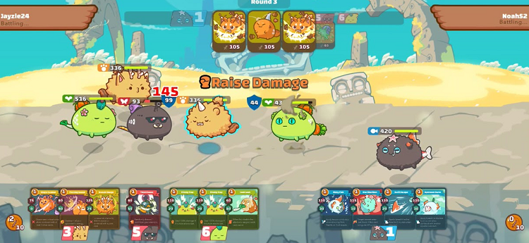 Axie Infinity Combo Damage