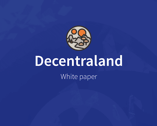 The Decentraland Whitepaper